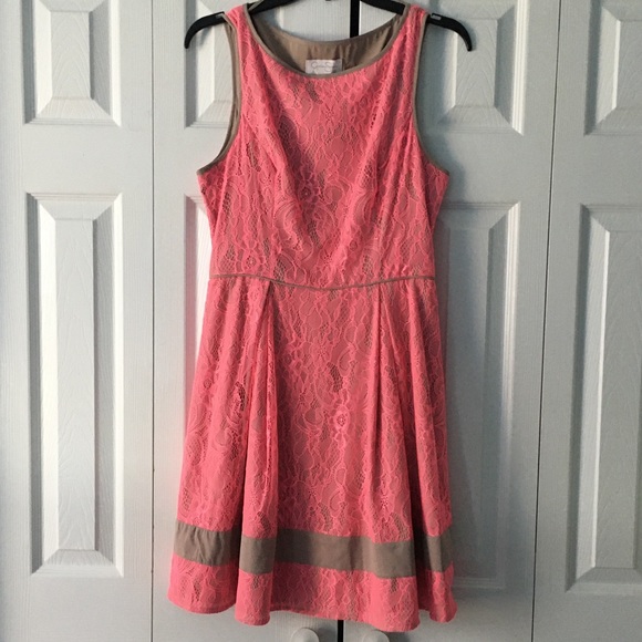 Jessica Simpson Pink Sleeveless Dress size 10 - Picture 2 of 12